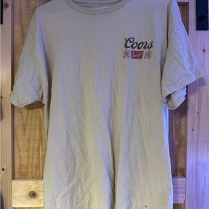 Coors Banquet Beige Short Sleeve Tee